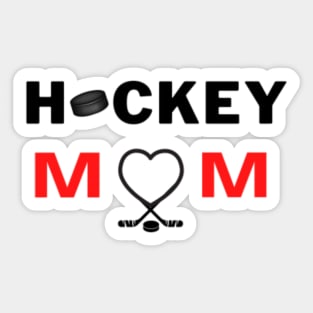 mom hockey Sticker